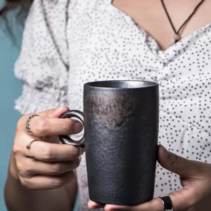 كوب من السيراميك حجري سعة 380 مل