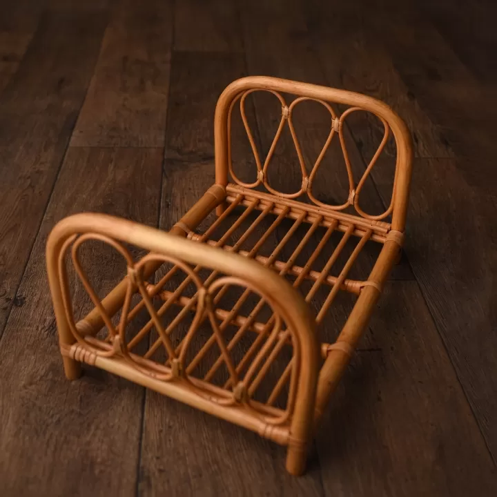 سرير تصوير مواليد من الخيزران