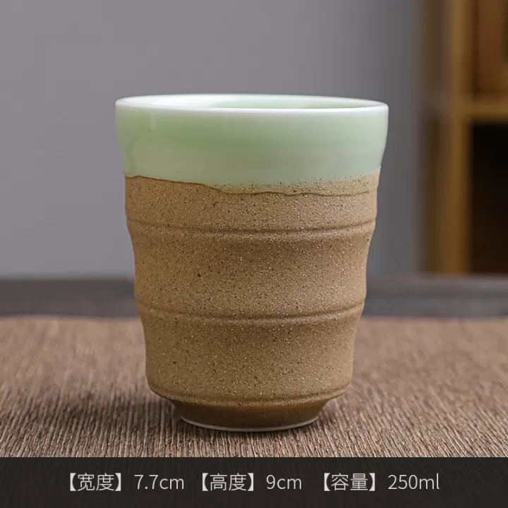 كوب لاتيه بدون مسكة سعة 250 مل