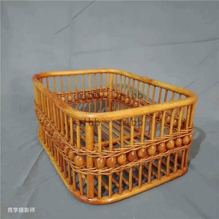 سرير من الخيزران لتصوير المواليد