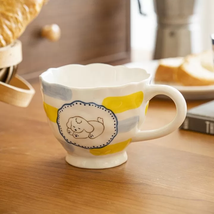 كوب قهوة من السيراميك سعة 400 مل