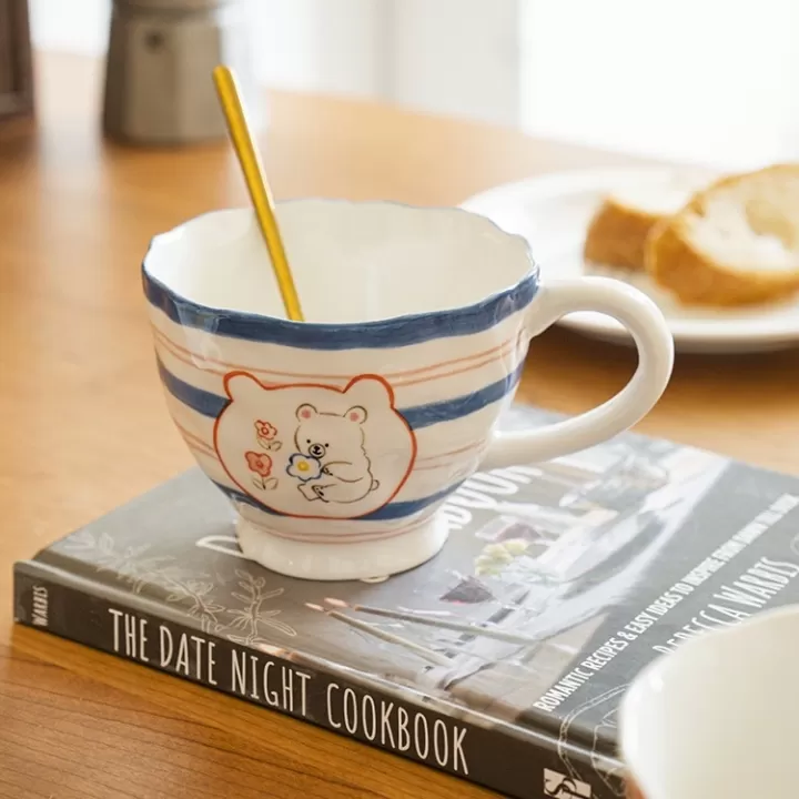 كوب قهوة من السيراميك سعة 400 مل