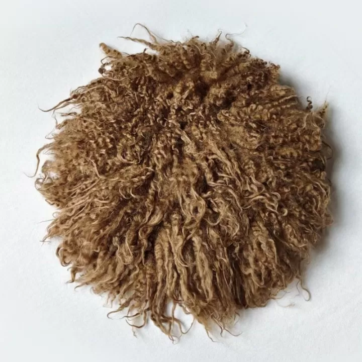 فلوكاتي دائري - صوف خروف استرالي بعدة الوان