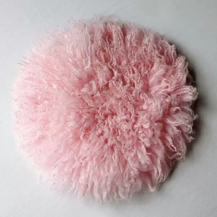 فلوكاتي دائري - صوف خروف استرالي بعدة الوان