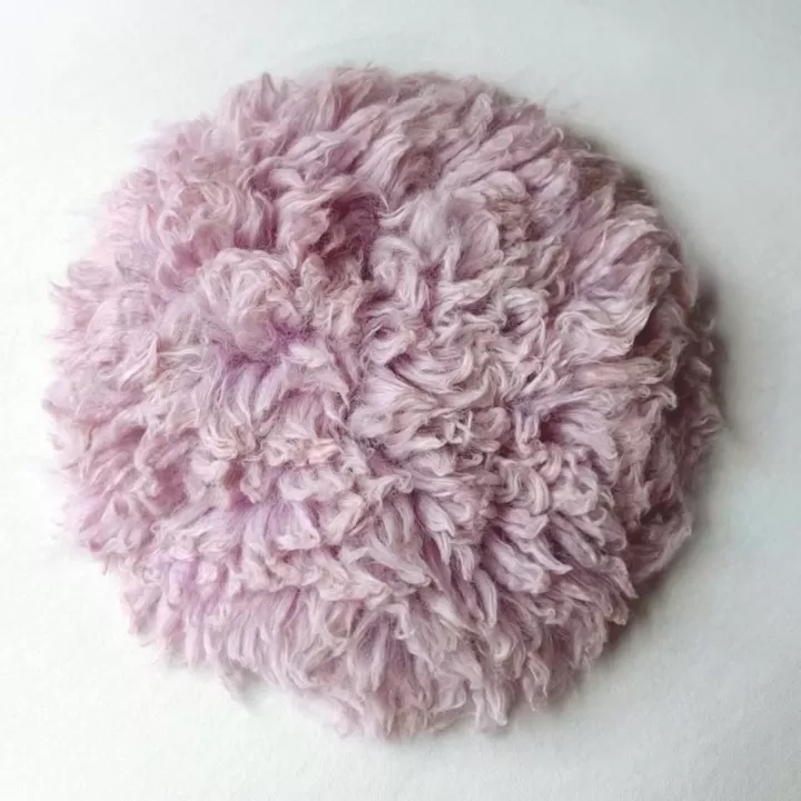 فلوكاتي دائري - صوف خروف استرالي بعدة الوان