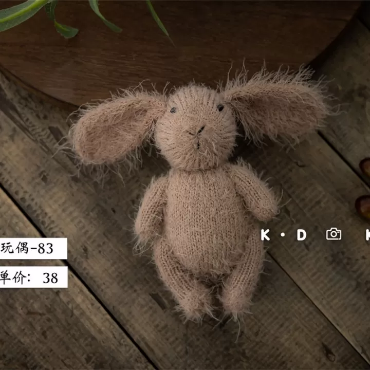 دمية ارنب كواشيه لتصوير الاطفال و المواليد